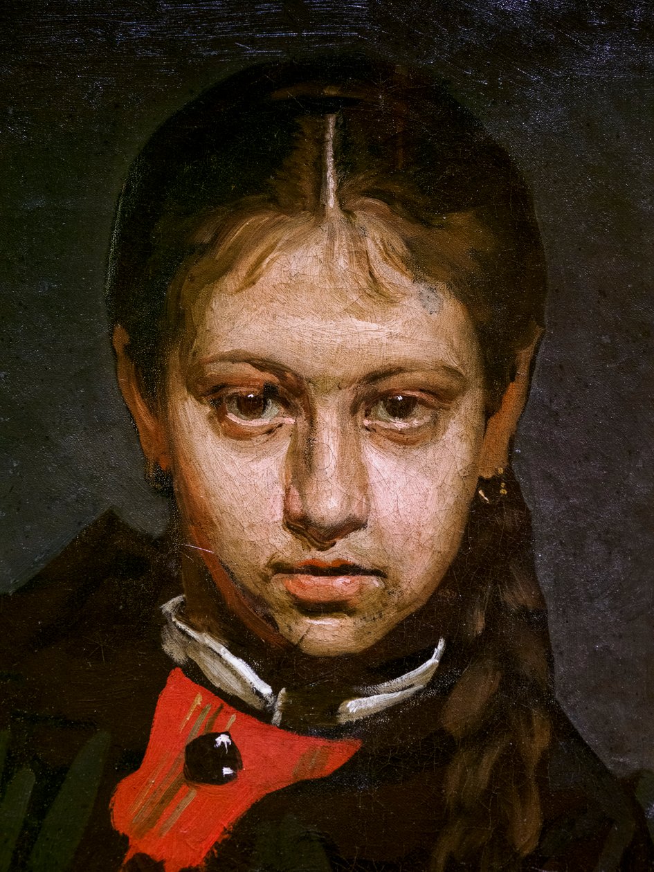 VERA CHEVTSOVA (detalj) av Ilya Efimovich Repin