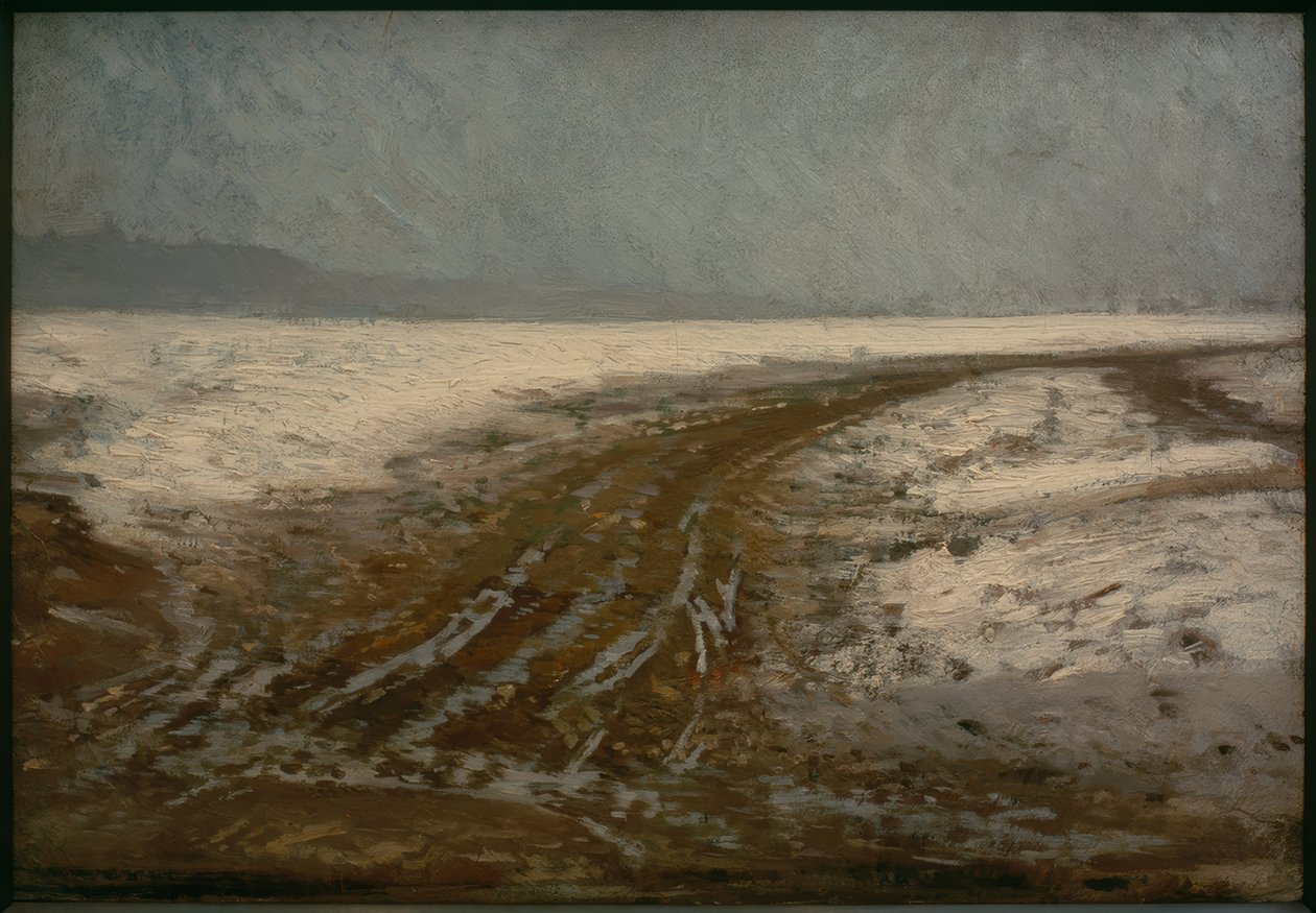 Way (väg i snö) av Ilya Efimovich Repin