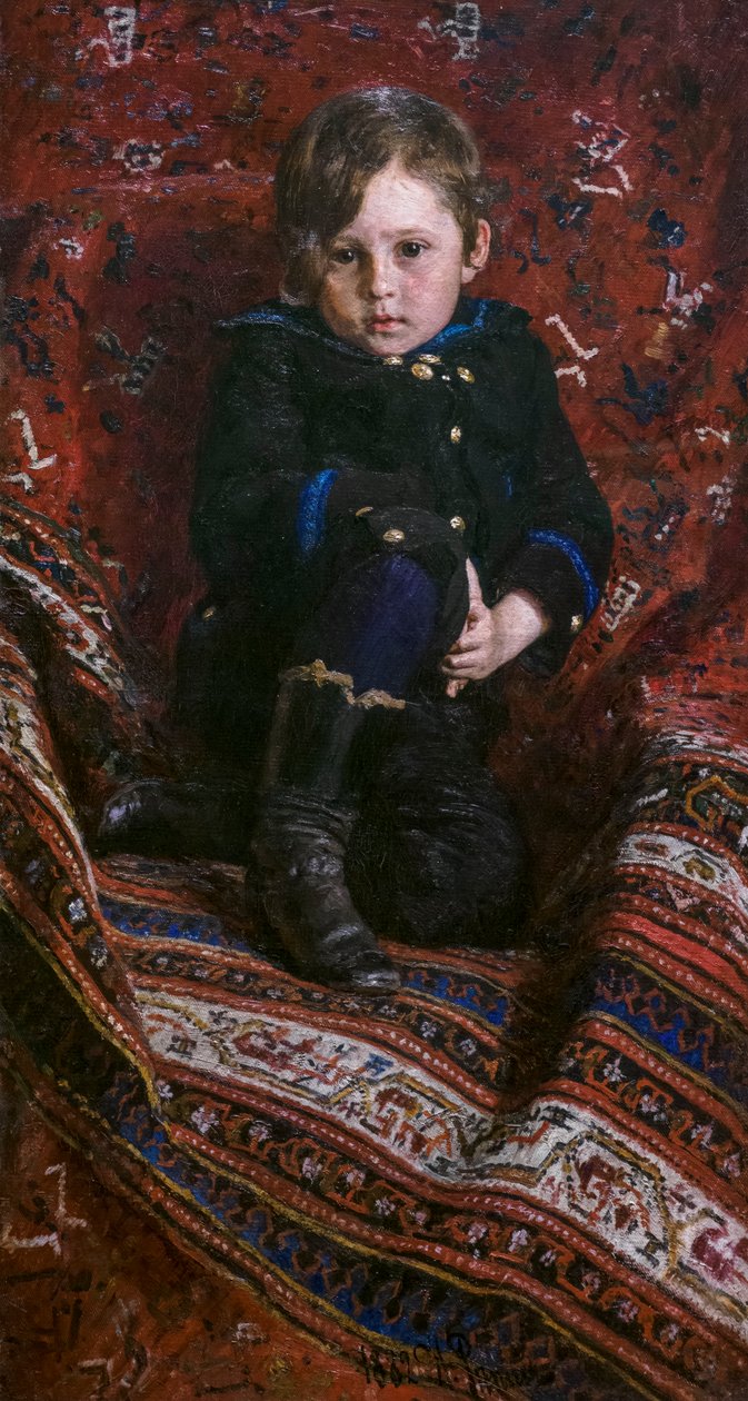 Yuri Repin barn av Ilya Efimovich Repin
