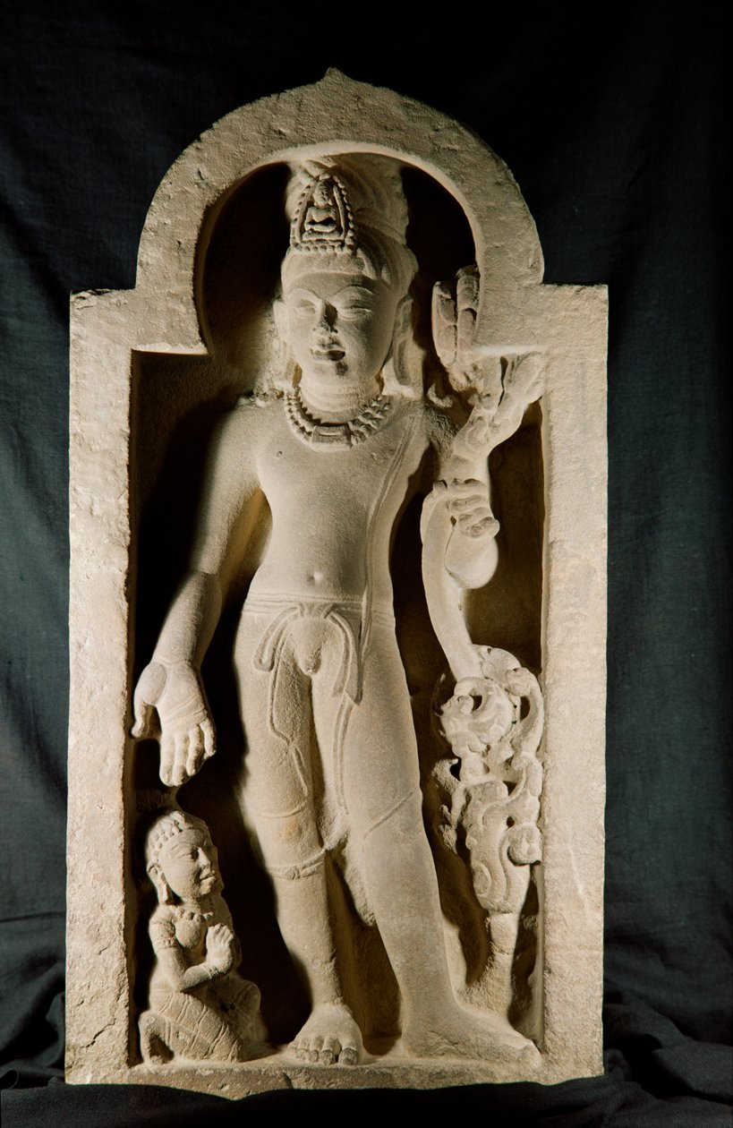 Bodhisattva Padmapani, Sarnath av Indian School