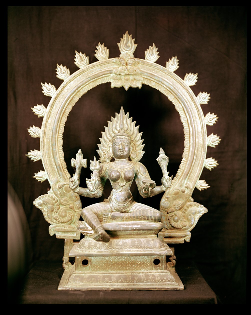 Kali, från Vijayanagar av Indian School