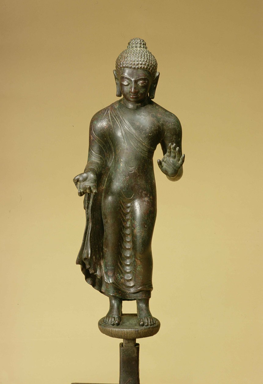 Buddha, Gupta, Phopner (brons) av Indian School