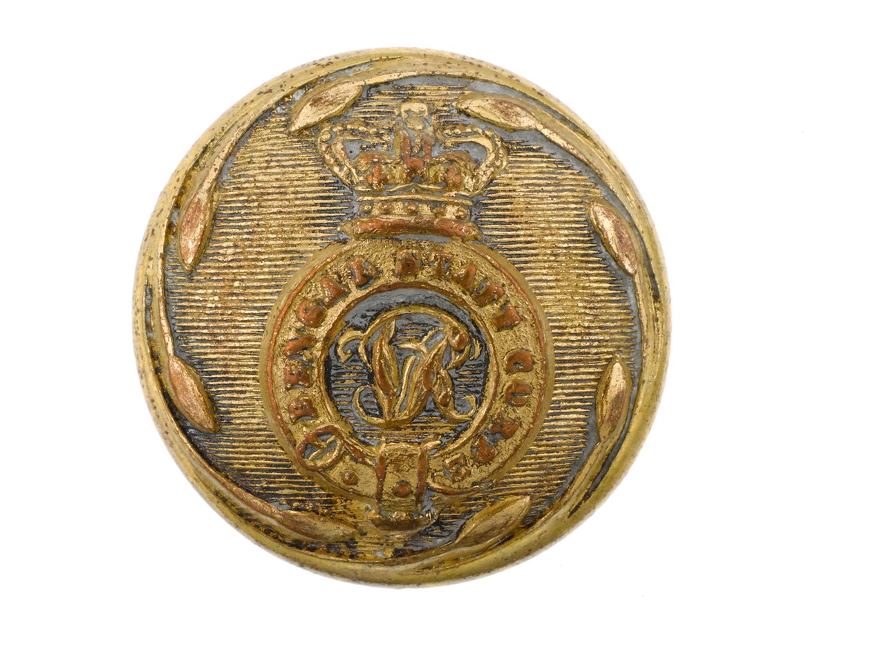 Button, Bengal Staff Corps av Indian School