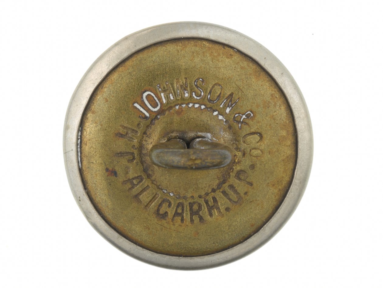Button, Bombay Volunteer Rifles, 1901-1947 av Indian School