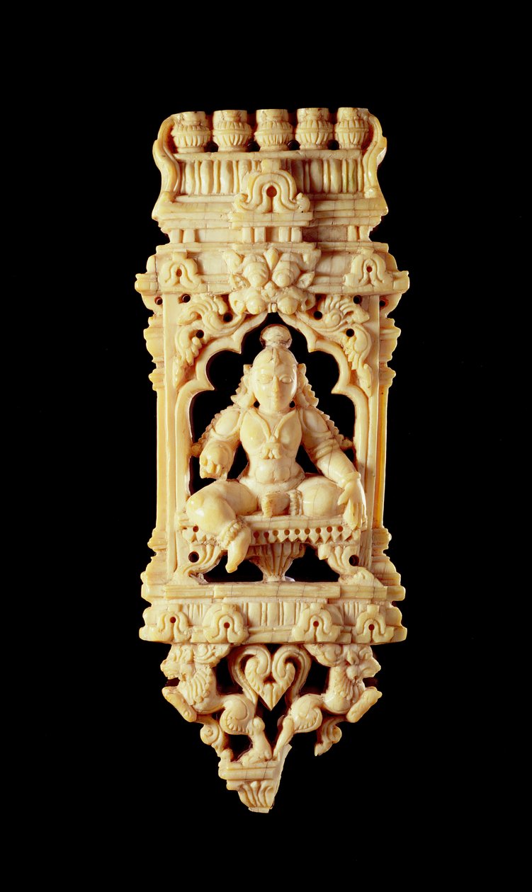 Snideri föreställande Krishna av Indian School