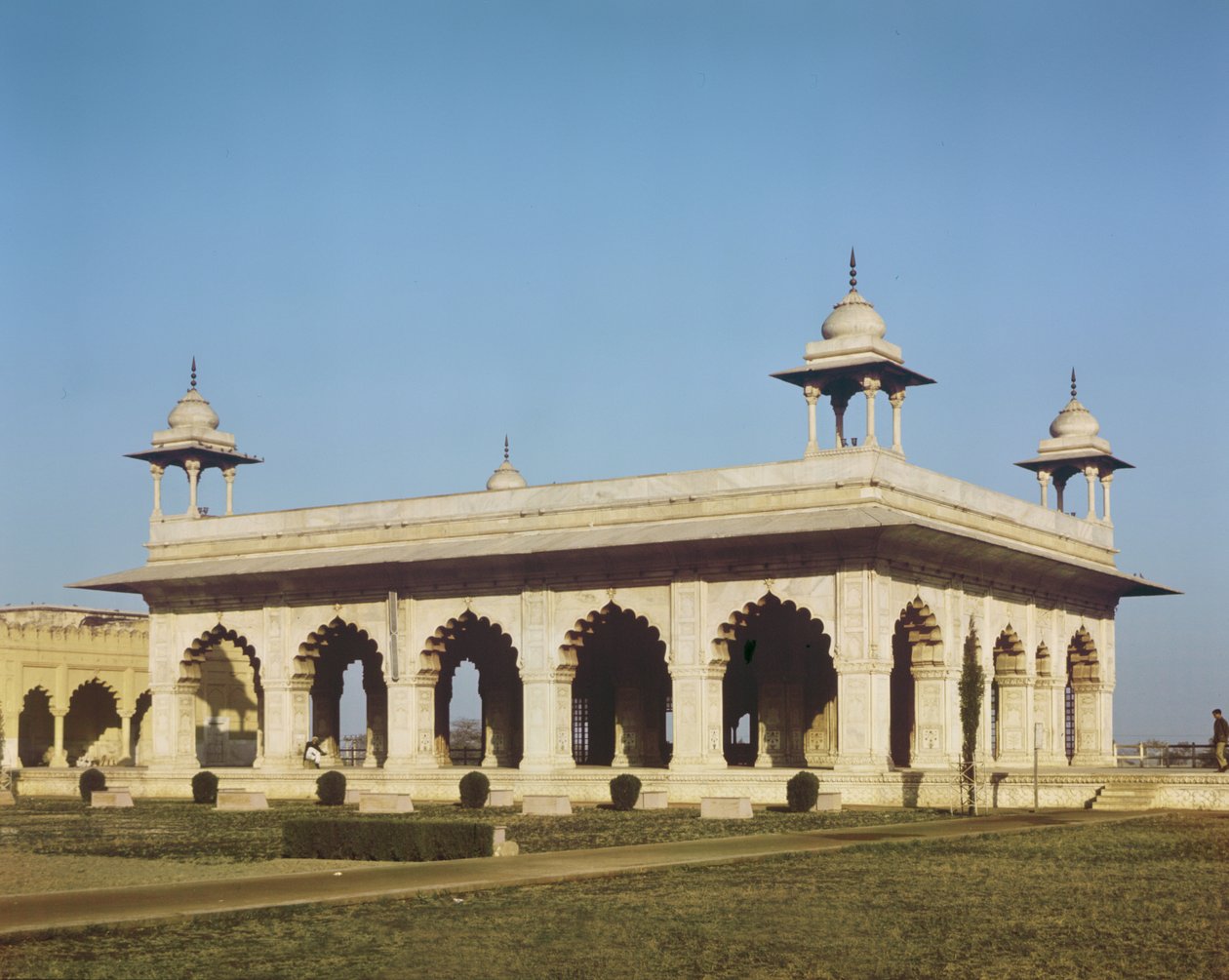Diwan-i-Am (Hall of Public Audience) av Indian School