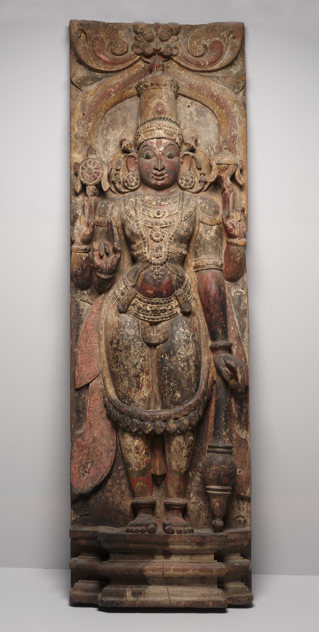 Festivalfigur: Vishnu av Indian School