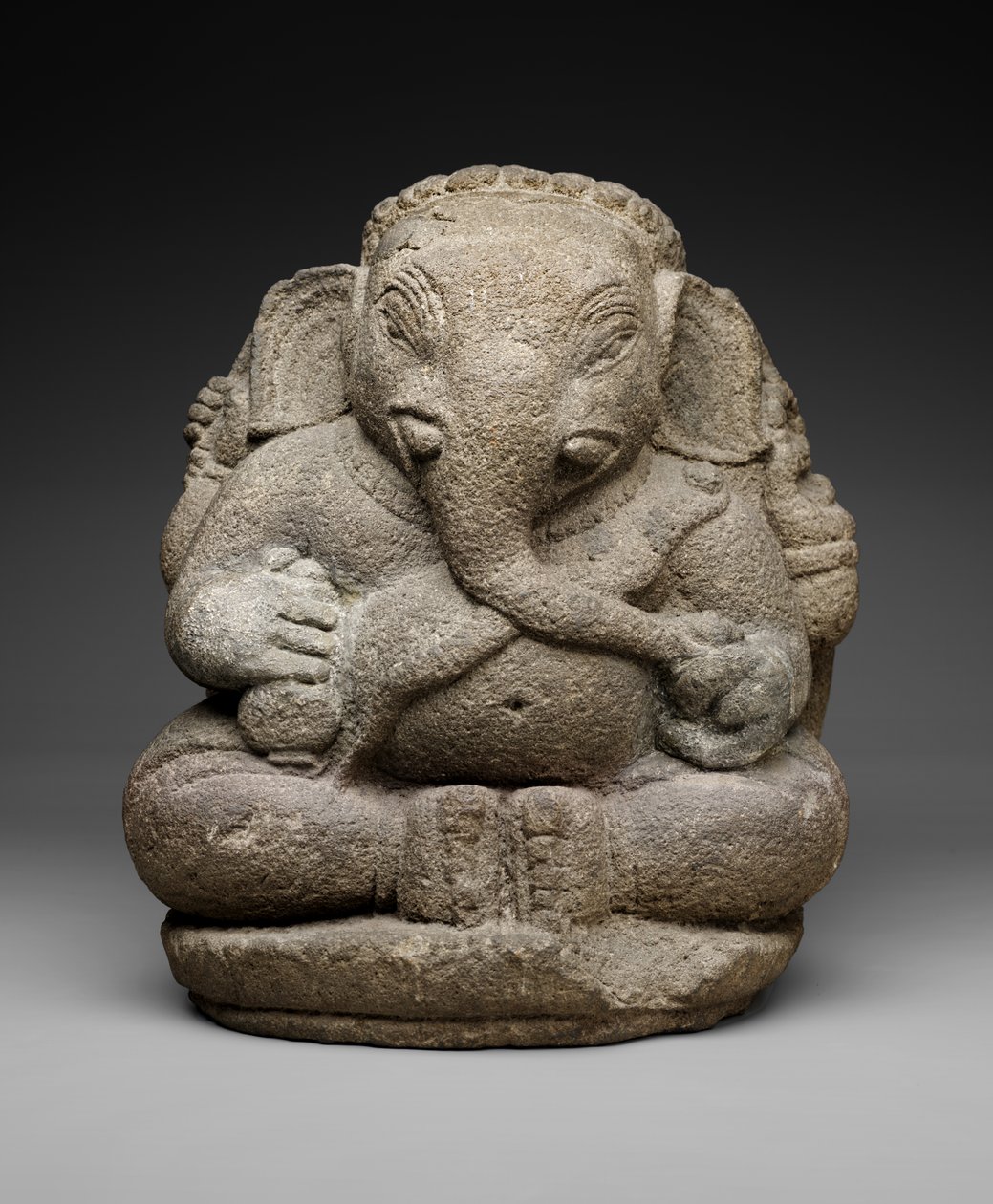 Ganesha (sten) av Indian School
