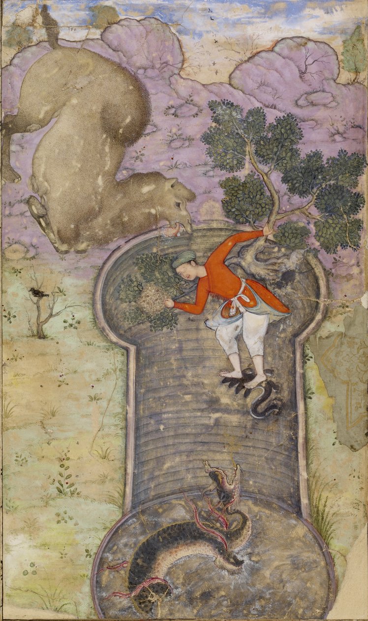 Illustration från "Anv?r-i Suhayl? av Indian School