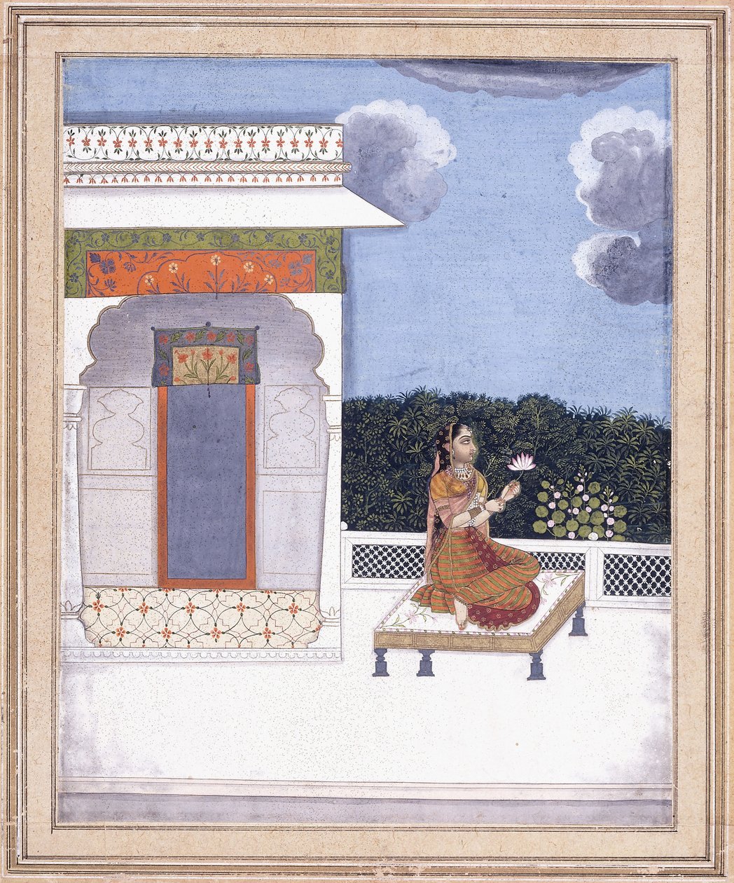 Malasri Ragini, ca. 1760-70 av Indian School