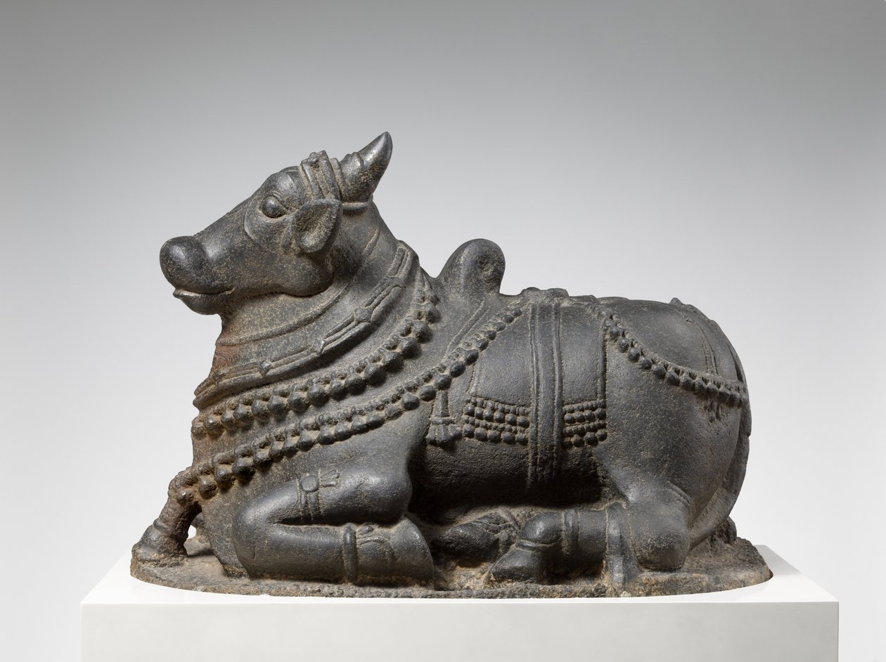 Nandi (granit) av Indian School