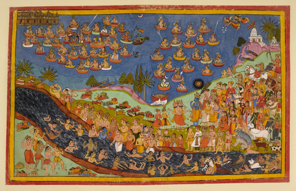 Rama kommer in i himlen, från 
