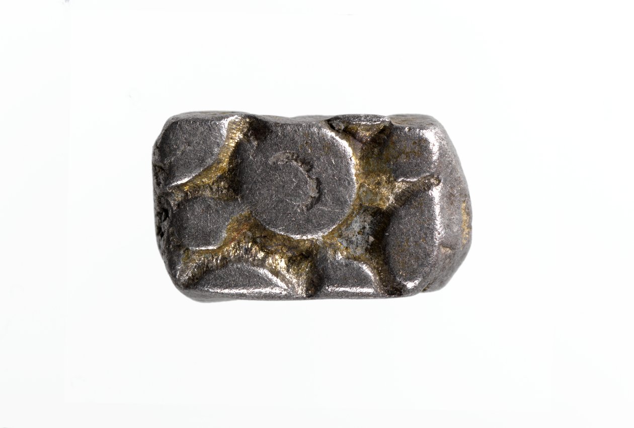 Silver halv karshapana, Avanti av Indian School