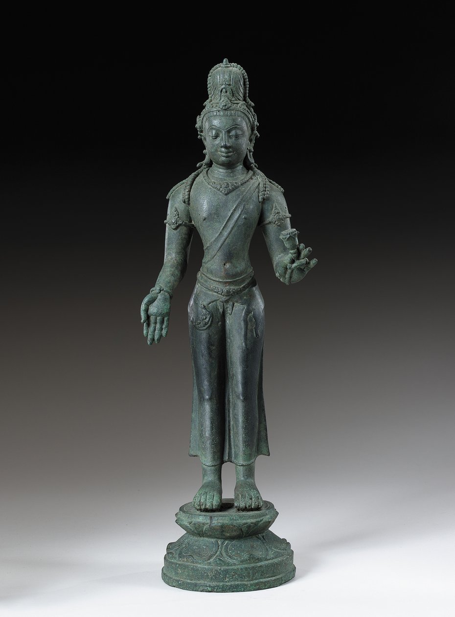 Figur av Avalokiteshvara (brons) av Indonesian