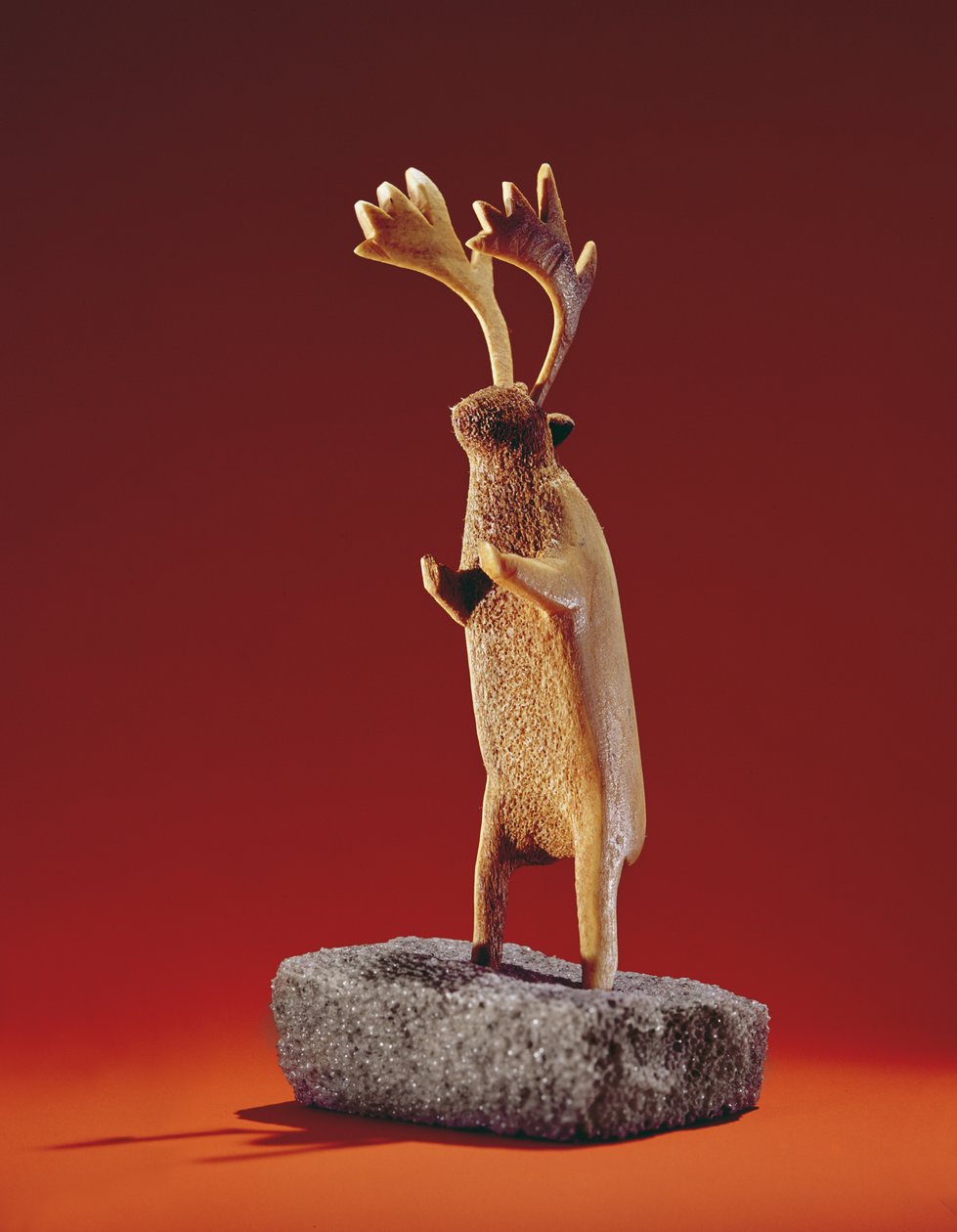 Renar, från Cape Dorset (valben) av Inuit School