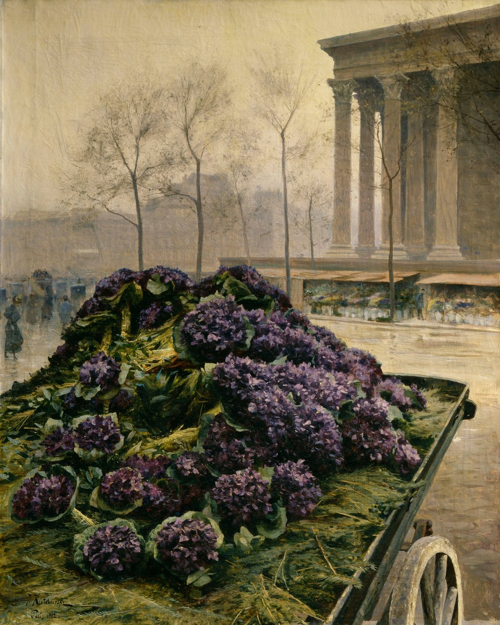 Violer från Nice, 1902. av Iosiph Evstafievich Krachkovsky