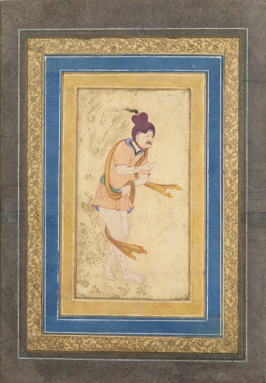 Dervisch, tidigt 1600-tal. av Iranian Master
