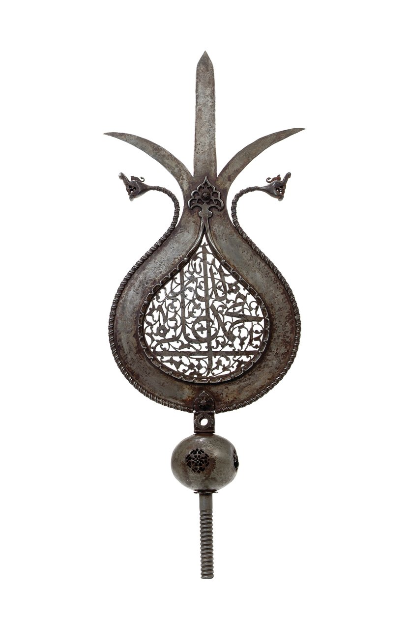 Safavid processionsstandard av Iranian School