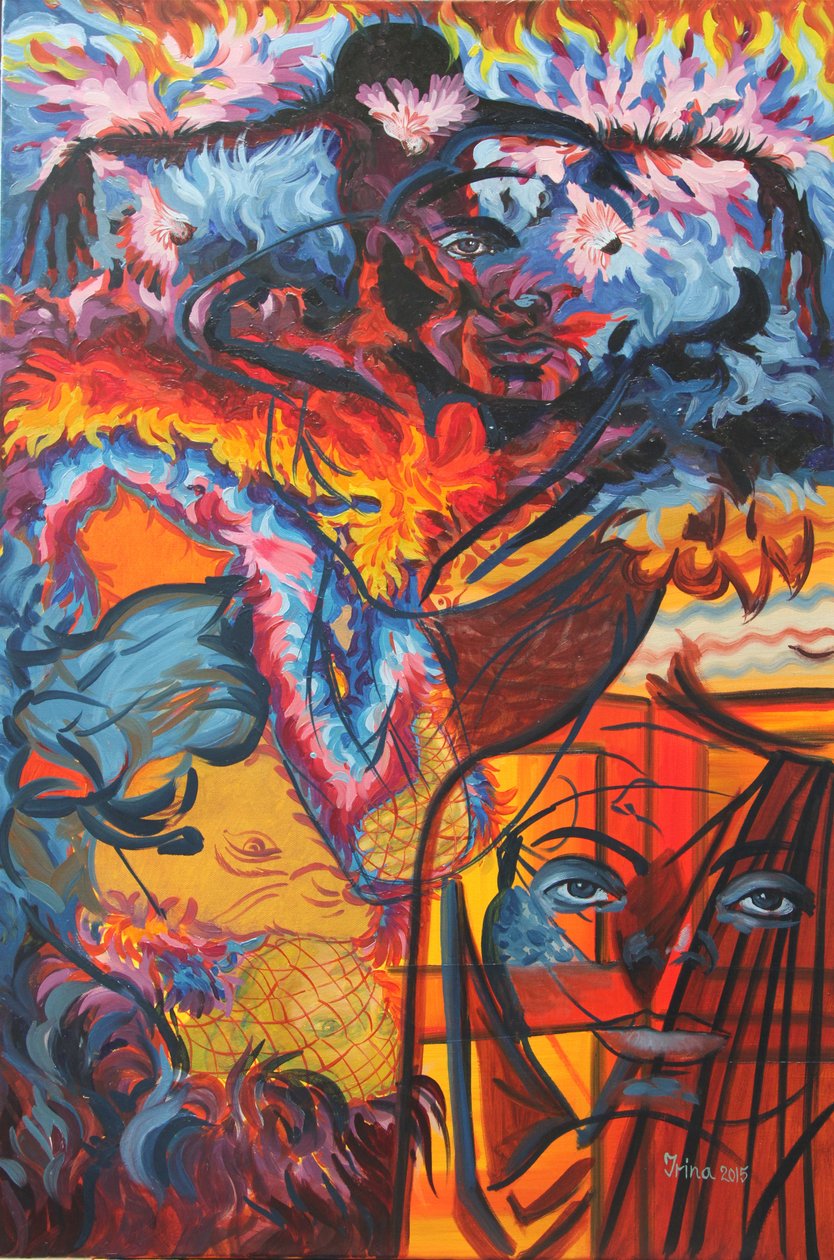 Fire Behind, 2015 av Irina Corduban
