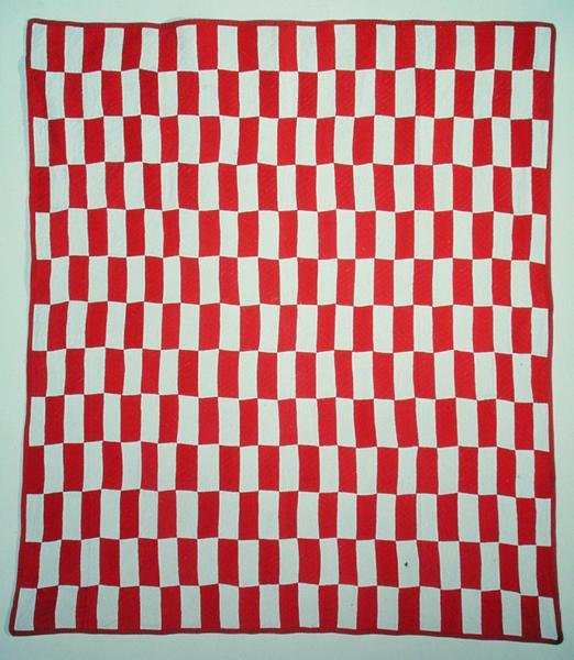 Patchwork quilt (textil) av Irish School