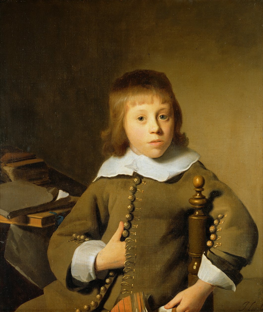 Porträtt av en ung pojke av Isaac Luttichuys