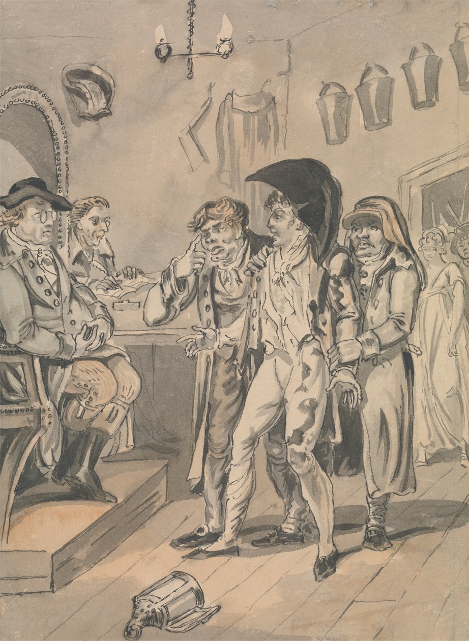 Inför magistraten av Isaac Cruikshank