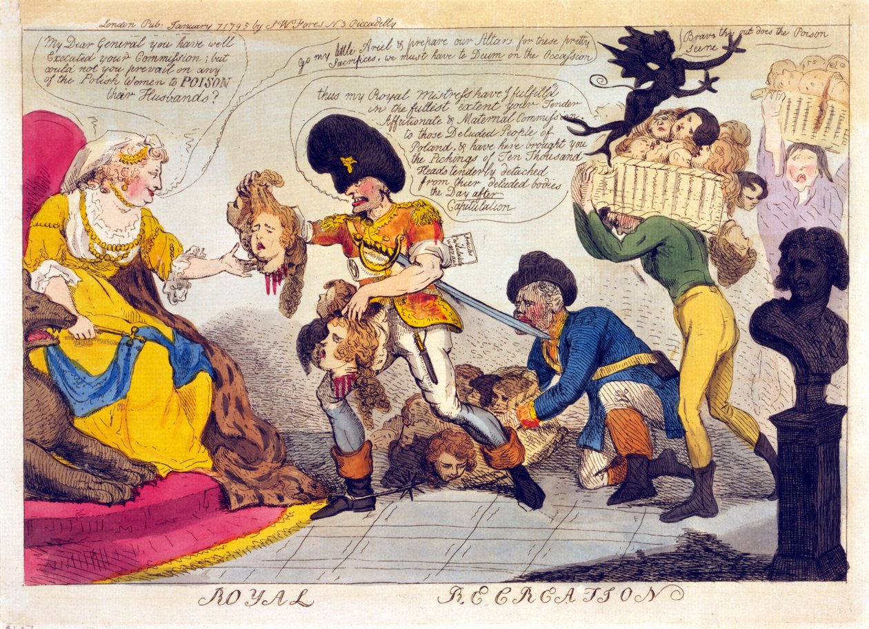 Kunglig rekreation av Isaac Cruikshank