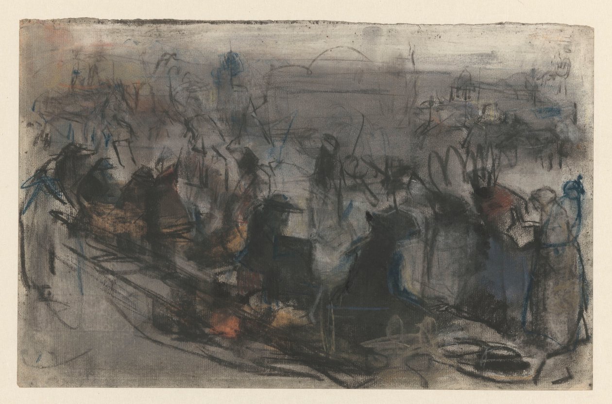 Rad av sittande av Isaac Israels
