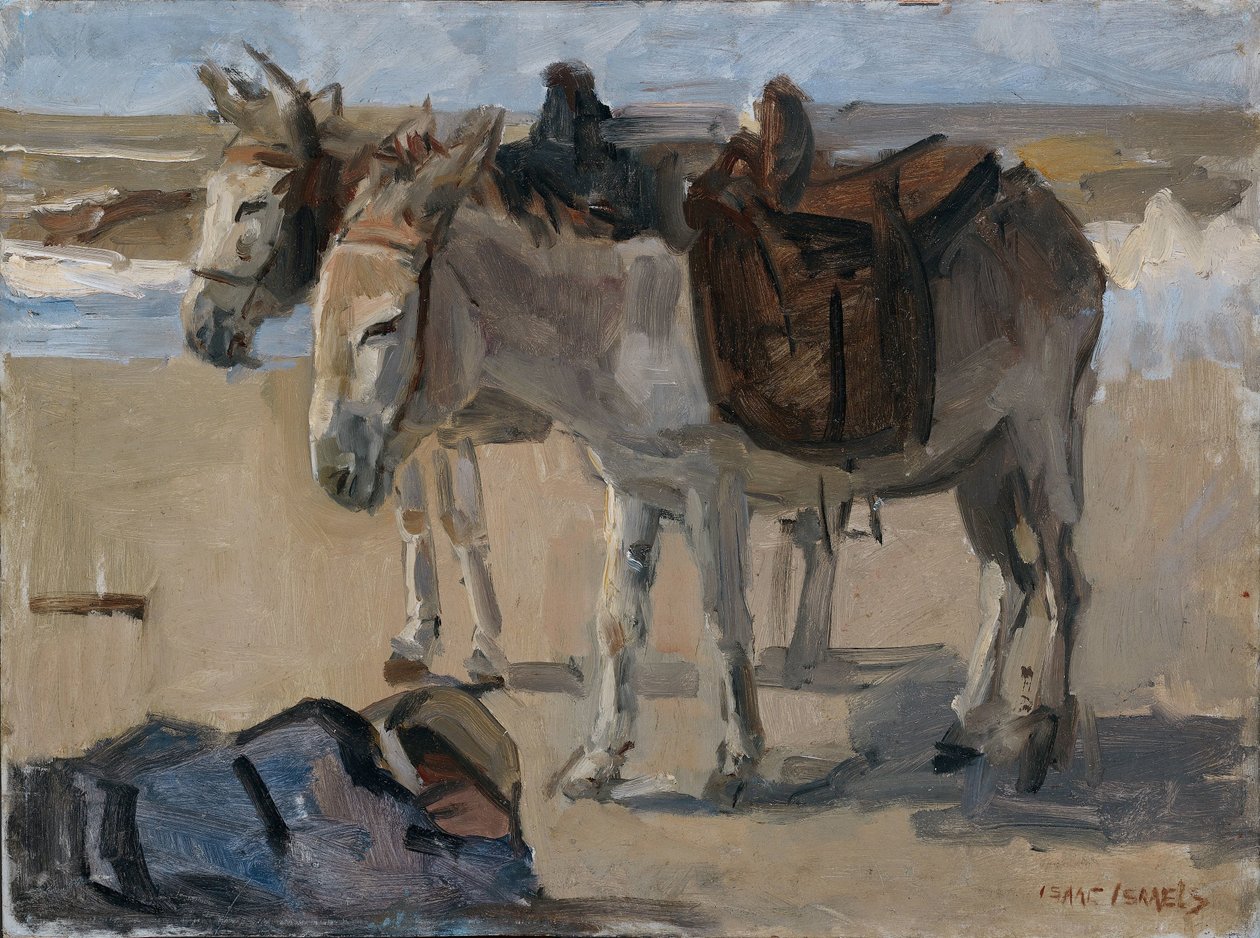 Två åsnor av Isaac Israels