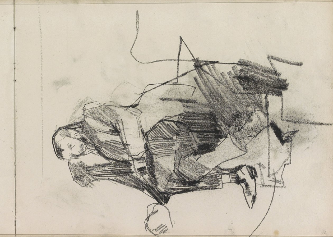 Sittande man av Isaac Israels