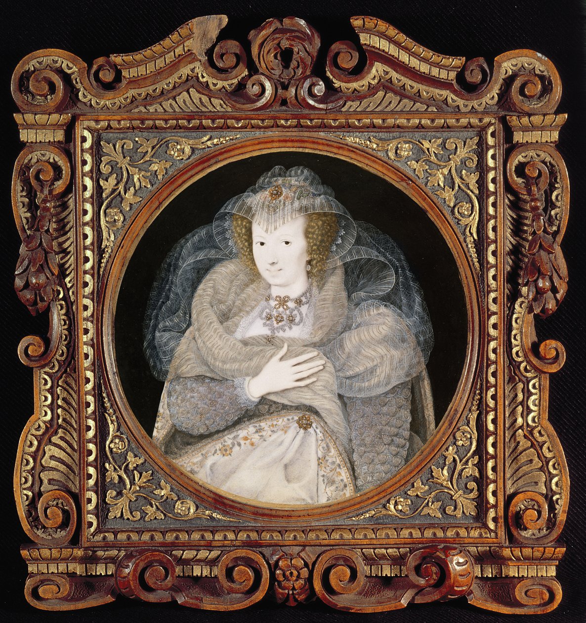 Frances, grevinnan Howard av Isaac Oliver