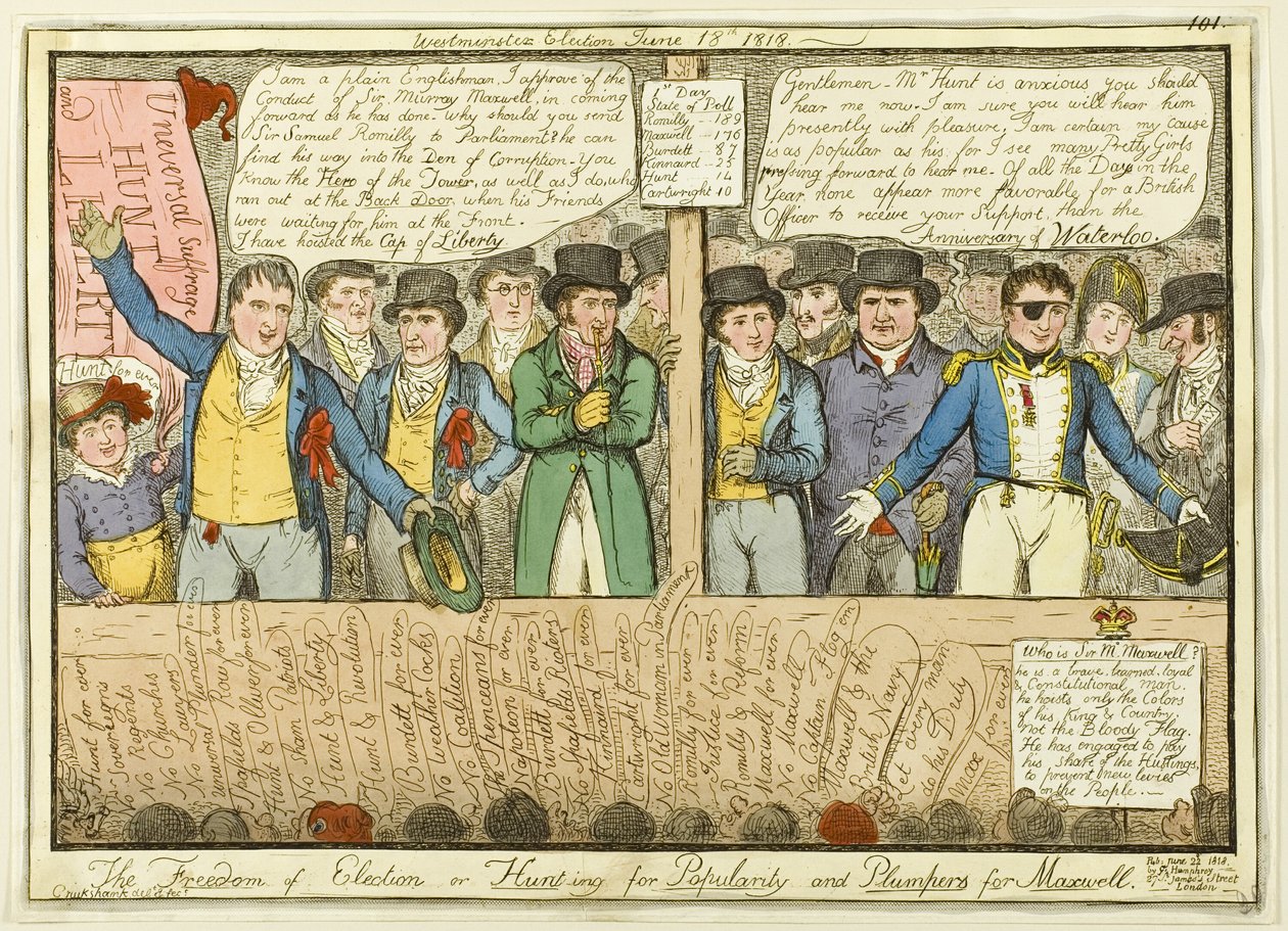 Friheten att välja av Isaac Robert Cruikshank