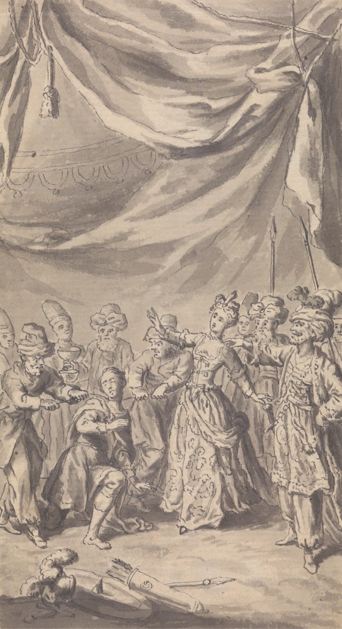Oidentifierad periodisk/spelillustration av Isaac Taylor