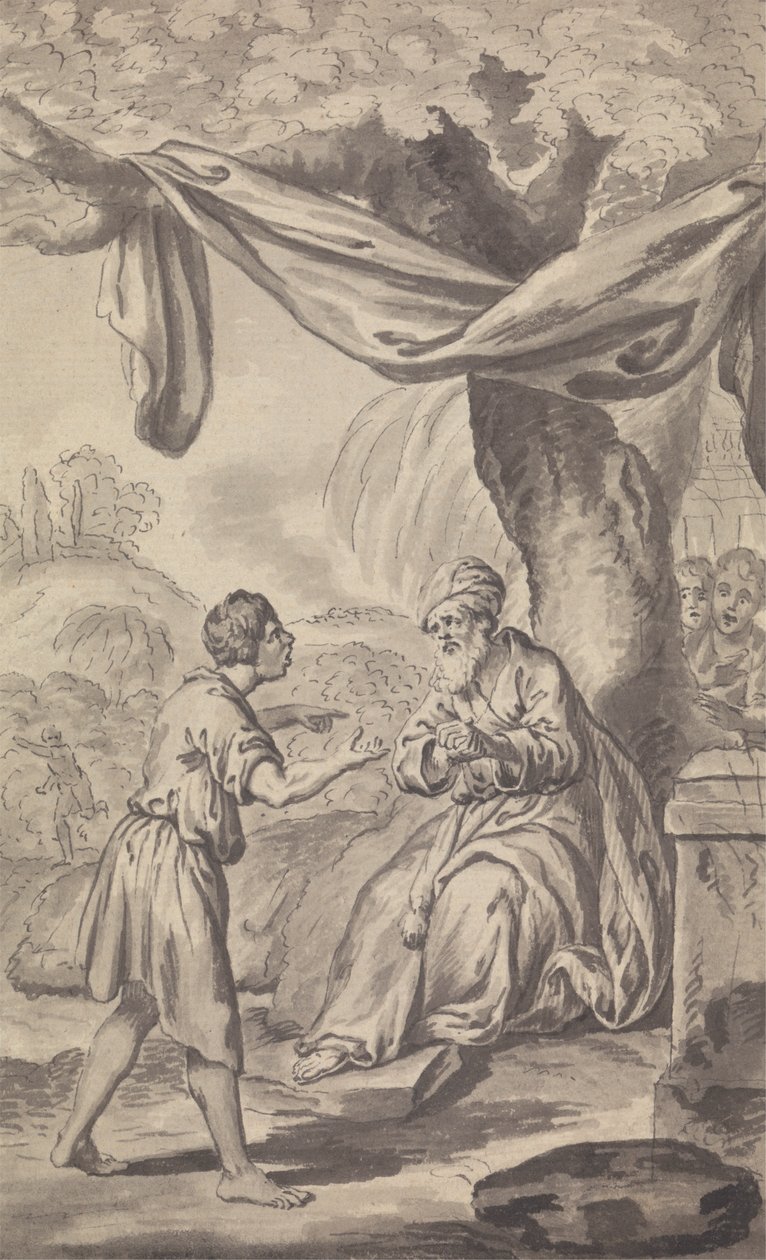 Oidentifierad periodisk/spelillustration av Isaac Taylor