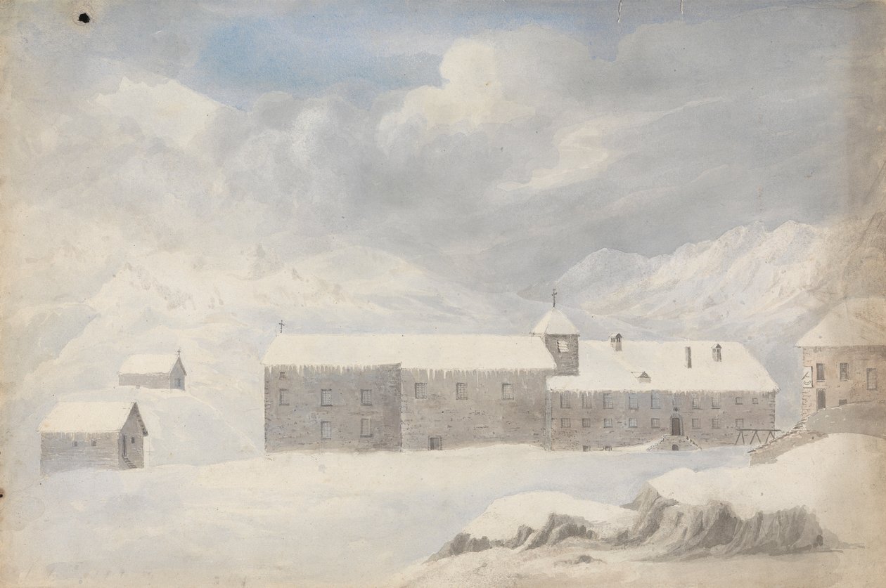 Kloster, St. Bernard (Schweiz) av Isaac Weld