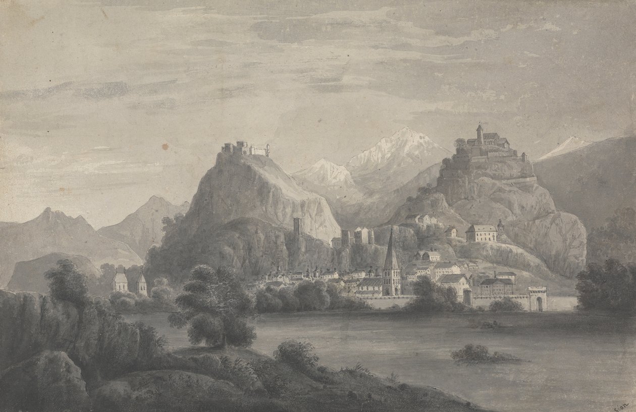 Sion (Schweiz) av Isaac Weld