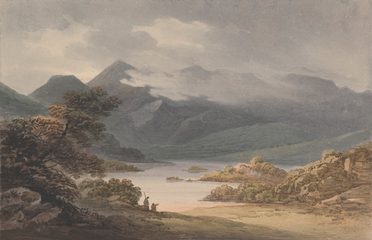 Utsikt över Upper Lake (Irland) av Isaac Weld