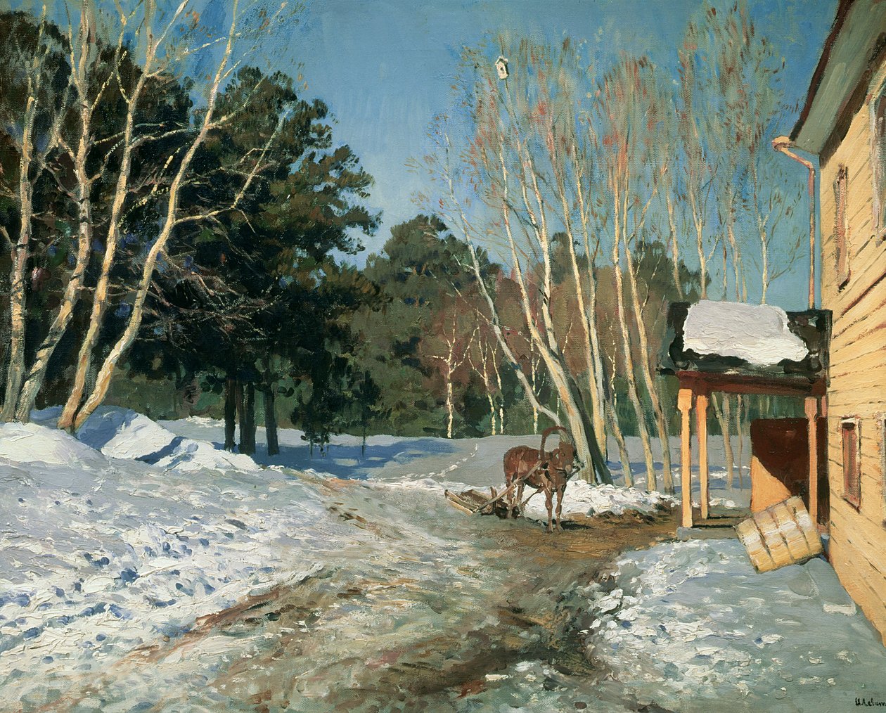 Mars 1895 av Isaak Ilyich Levitan