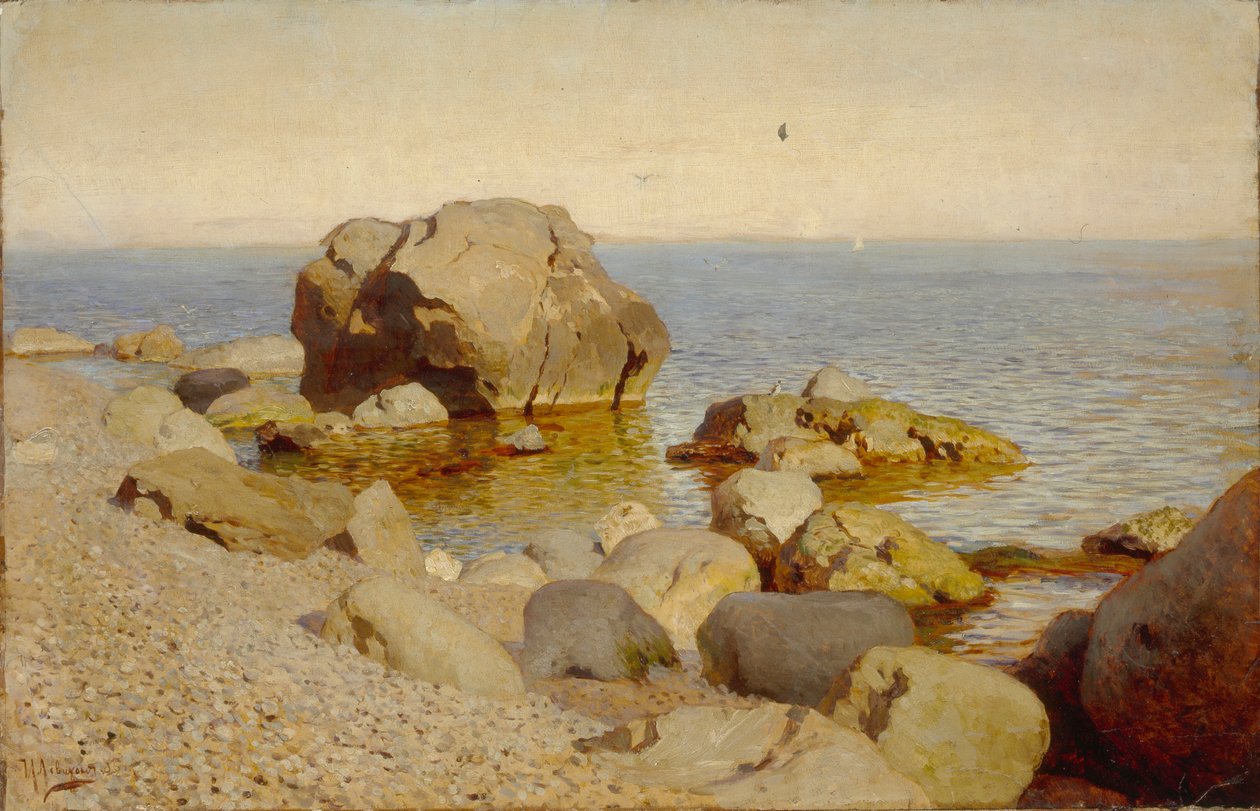 Stranden. Krim, 1886 av Isaak Ilyich Levitan