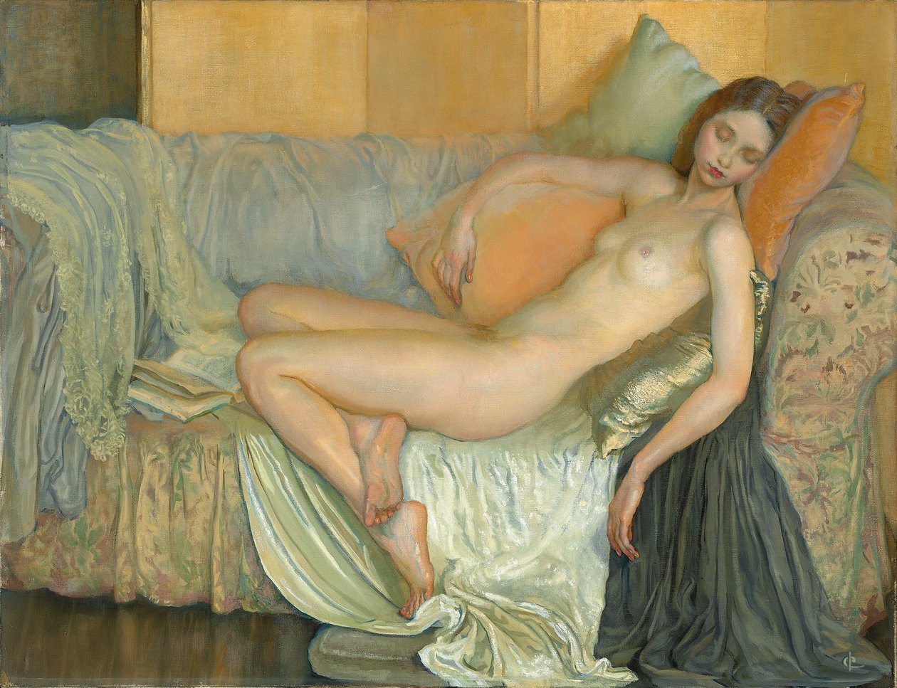 Drowsy Summer Days (olja på duk) av Isabel Codrington