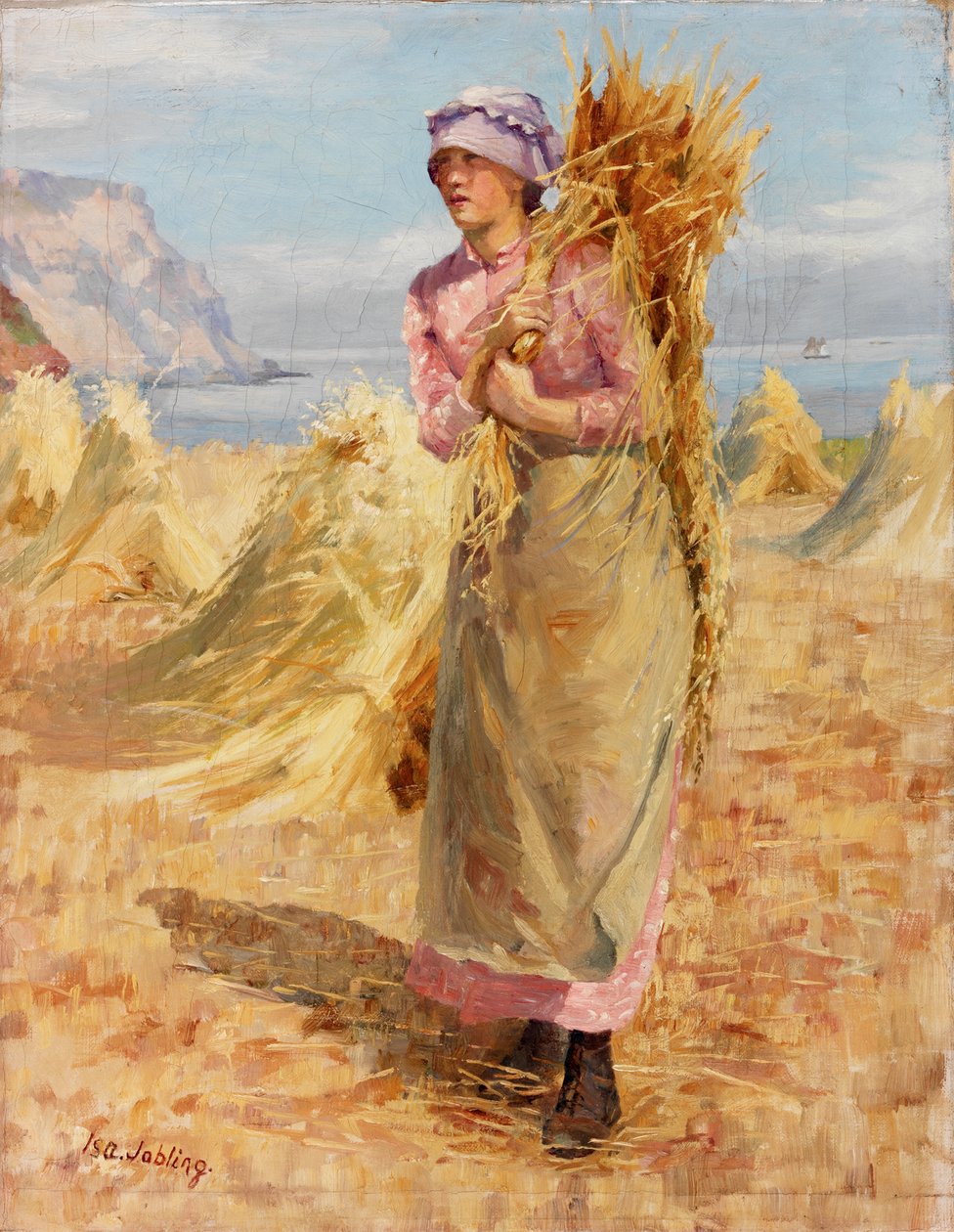 Höslagning, 1893-1900 av Isabella Jobling