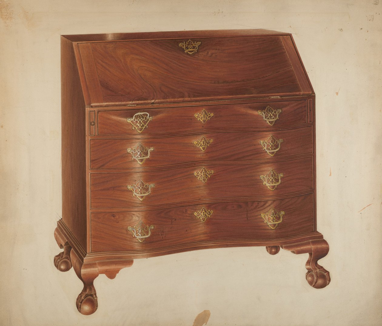 Skrivbord av Isadore Goldberg