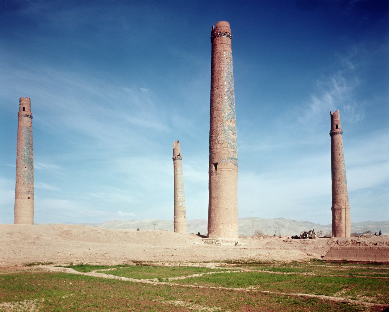 Minareter av Hussein Baiqara Madrasa av Islamic School