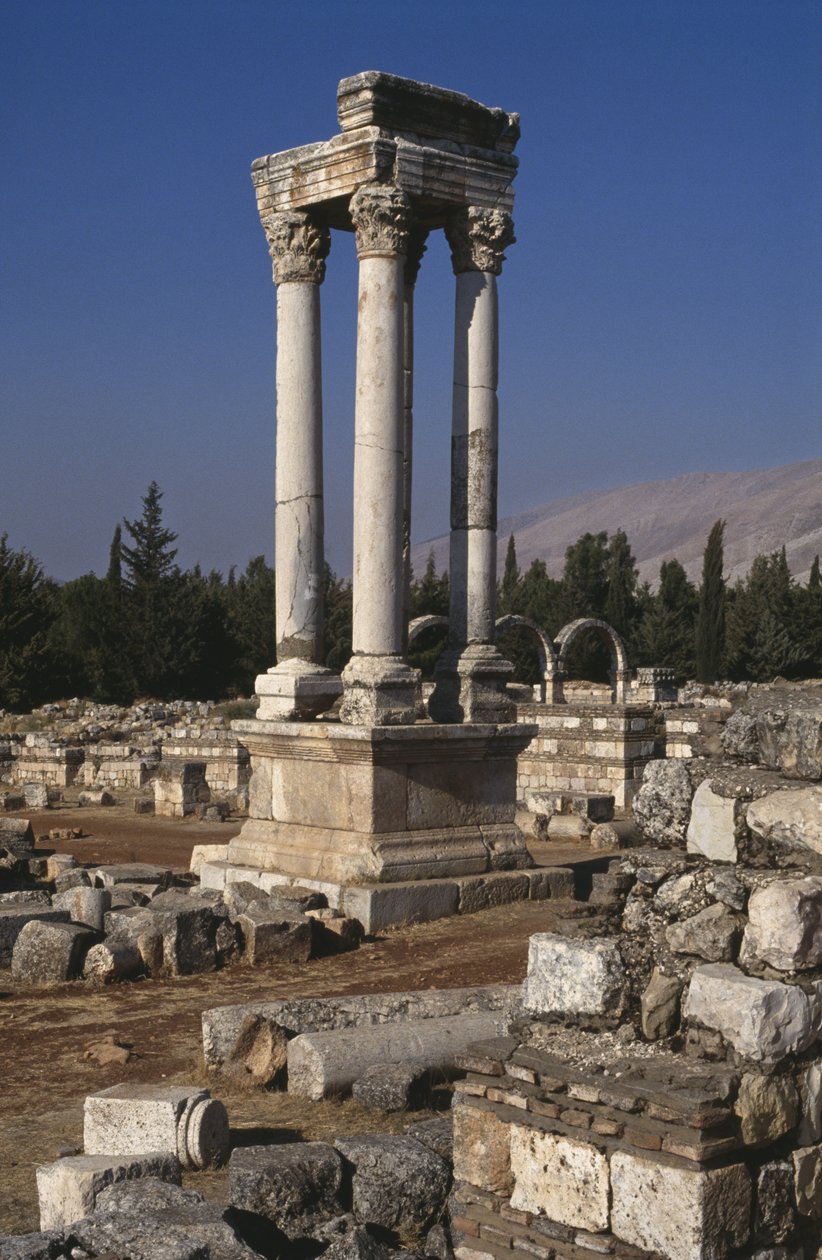 Tetrapylon, Umayyadperiod (661-750) av Islamic School