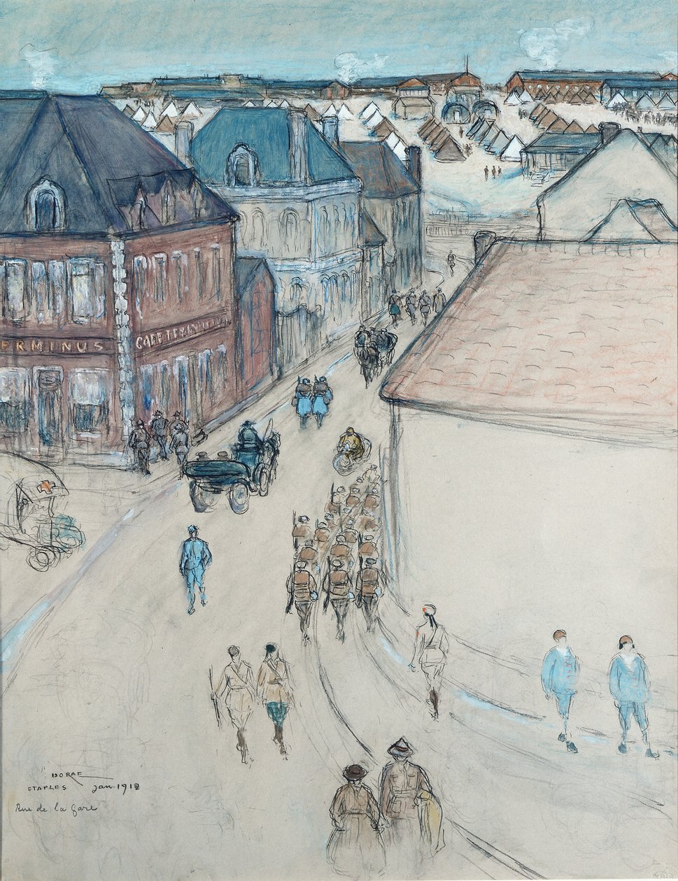 Stationsgatan av Iso Rae