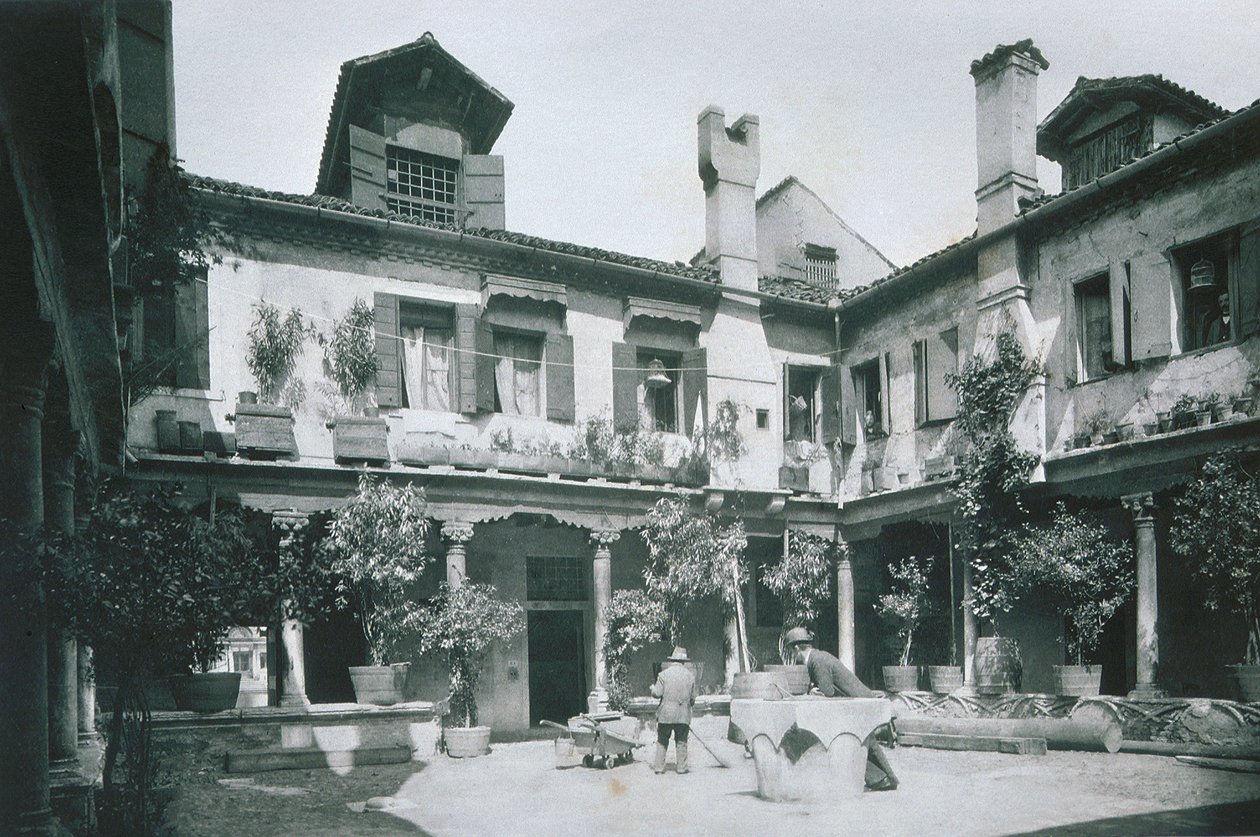 Venetiansk innergård av Italian Photographer