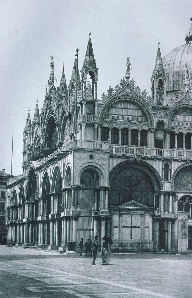 Utsikt över Basilica di San Marco av Italian Photographer