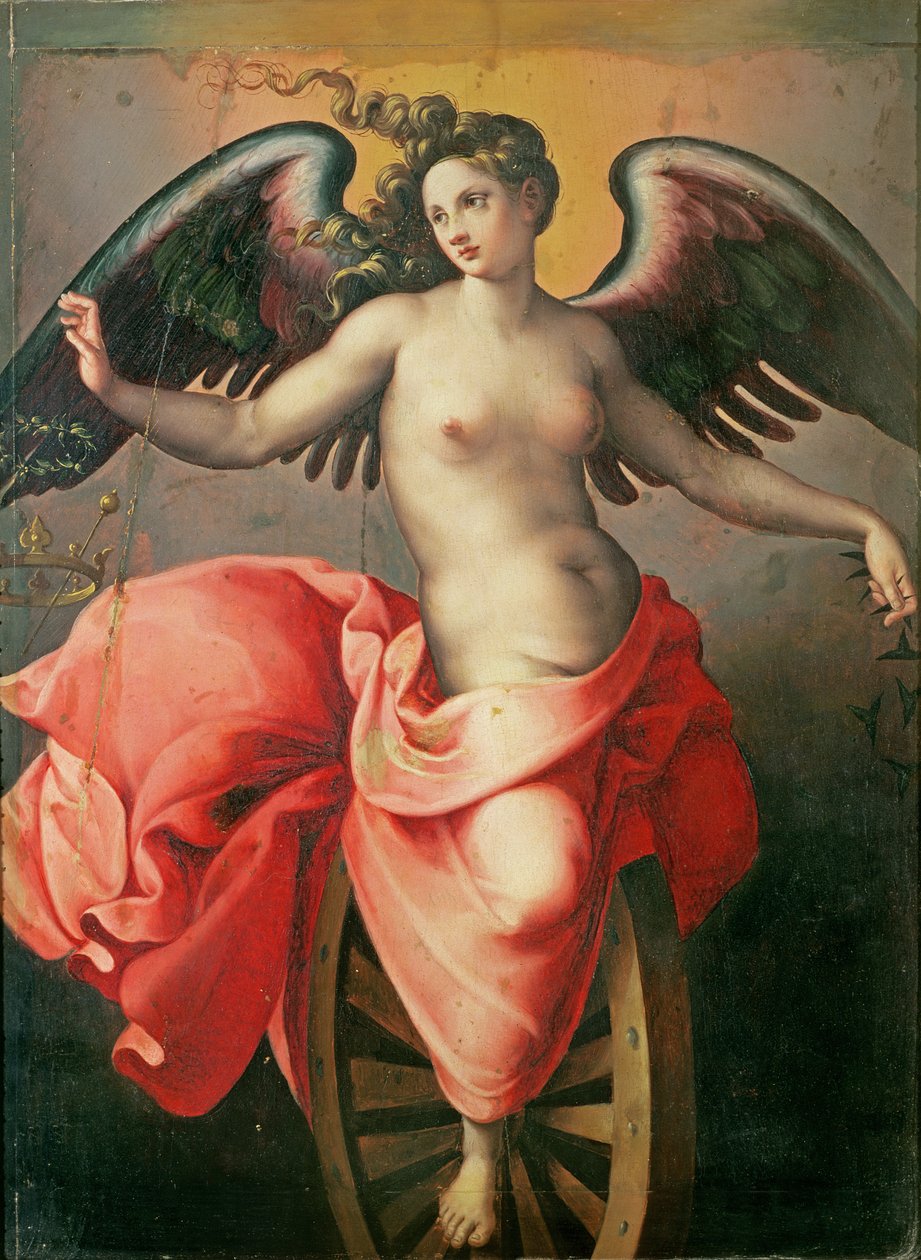 Fortune, 1580 (panel) av Italian School