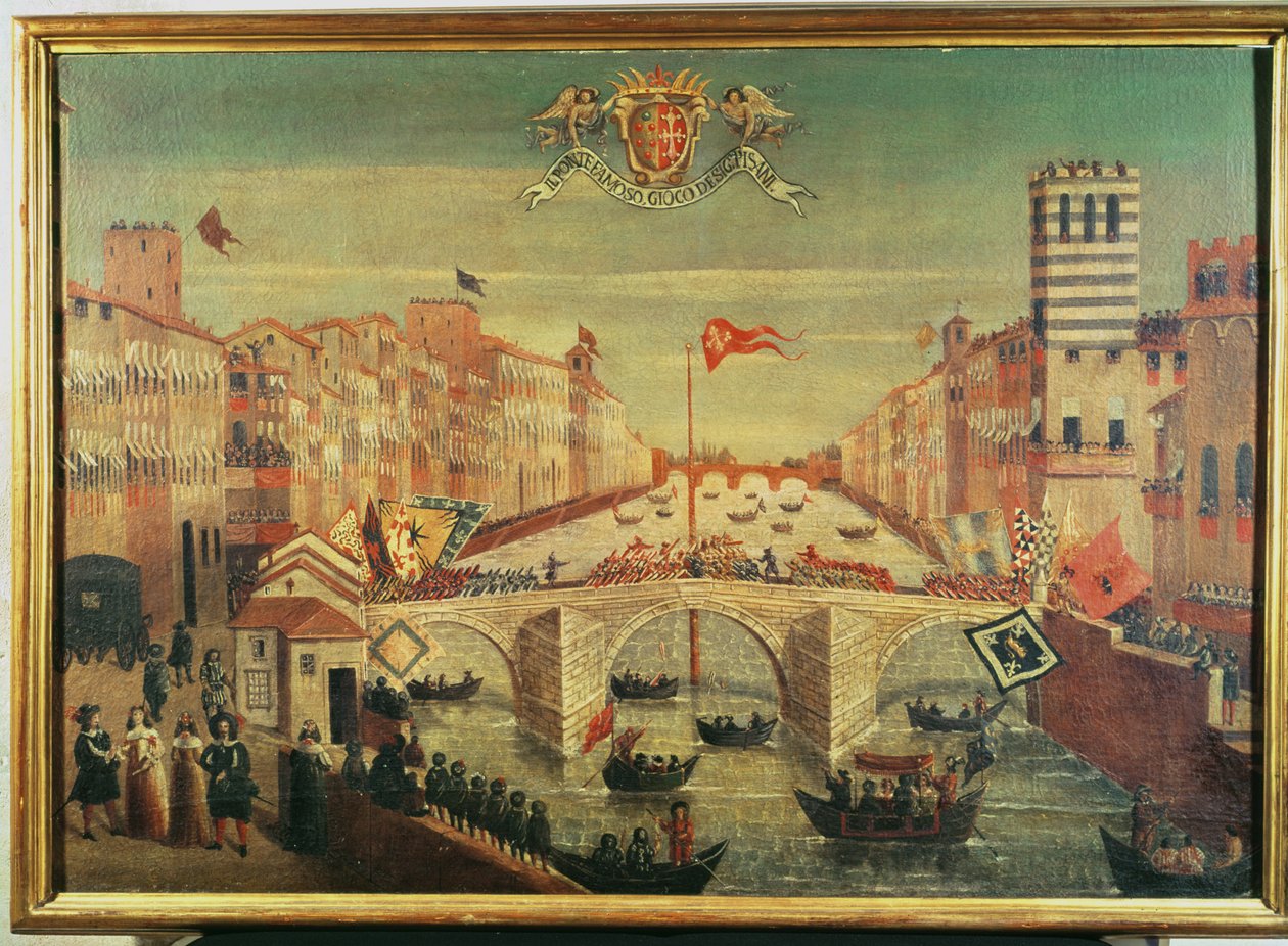 Spelet Ponte dei Pisani av Italian School