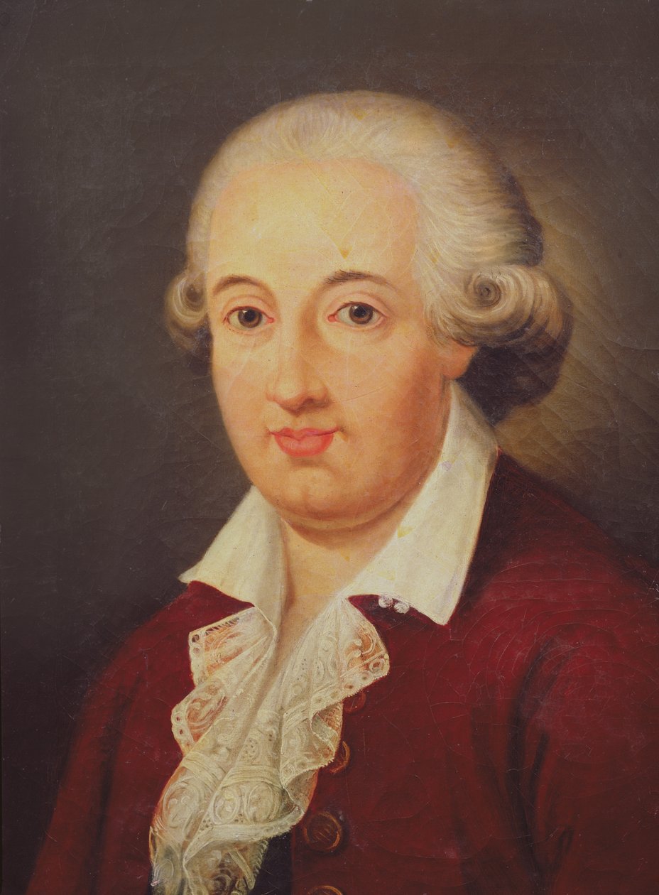 Porträtt av Domenico Cimarosa (1749-1801) av Italian School